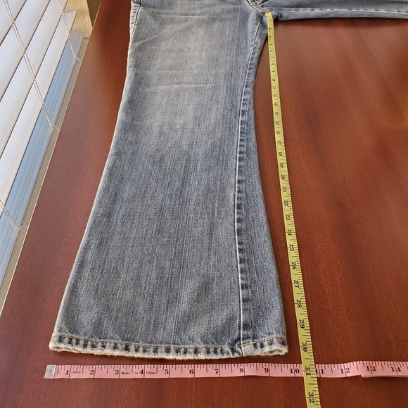 Old Navy Ultra Low Waist Light Wash - Picture 3 of 6